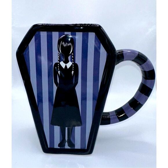 Wednesday Other - Wednesday Adams Coffee Mug Adams Family Coffin Mug 20oz New